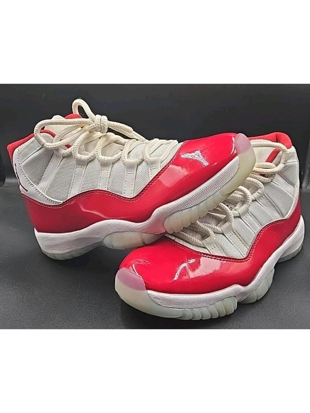 Nike Air Jordan 11 XI Retro High Cherry Mens Size 9 Authentic OG Red CT8012-116
